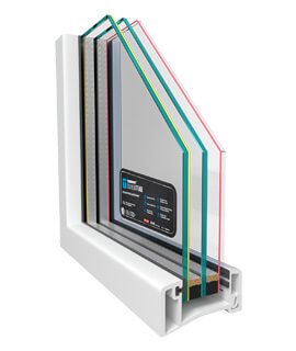 Двухкамерный DS Neutral с LowE стеклом