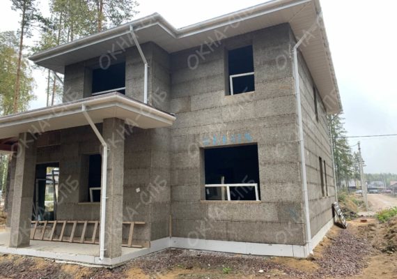 Остекление загородного дома в КП Савоя