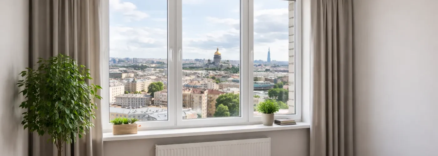 Замена окон в новостройке СПб