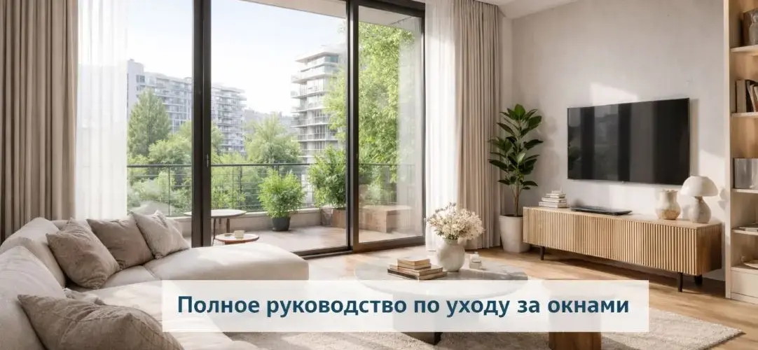 Полное руководство по уходу за окнами