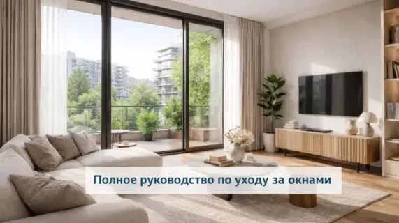 Полное руководство по уходу за окнами