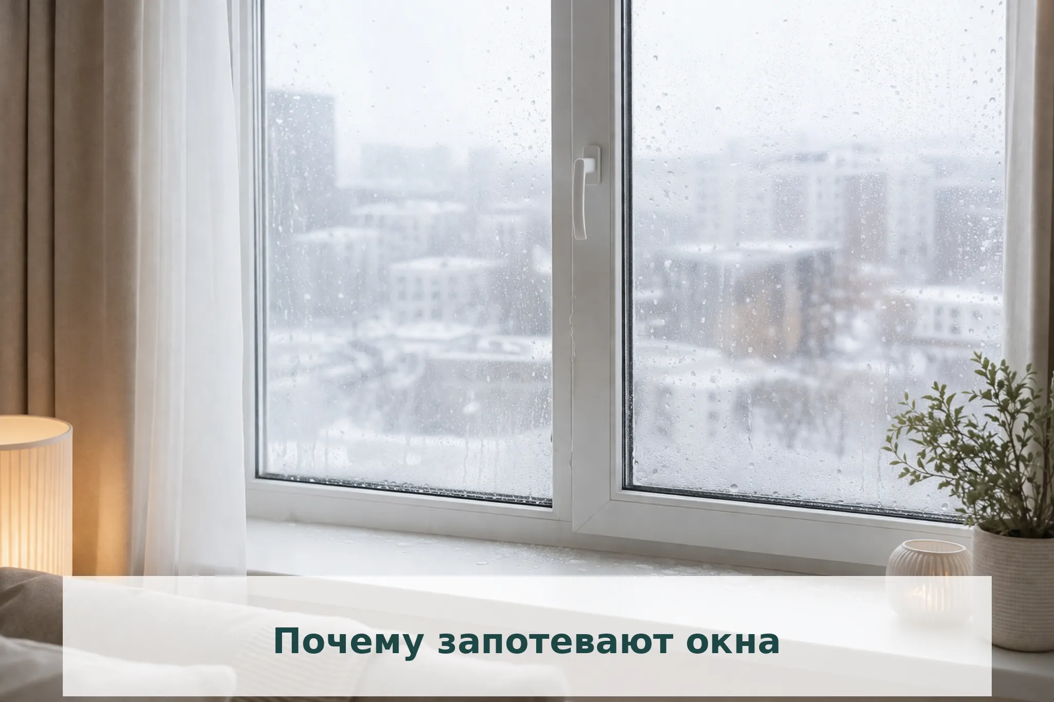 Почему запотевают окна