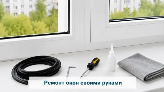 Ремонт окон своими руками