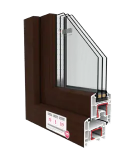 REHAU DELIGHT-DESIGN Темный дуб