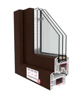 REHAU INTELIO Темный дуб
