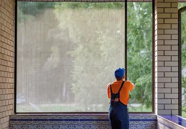 Москитная сетка на большие окна