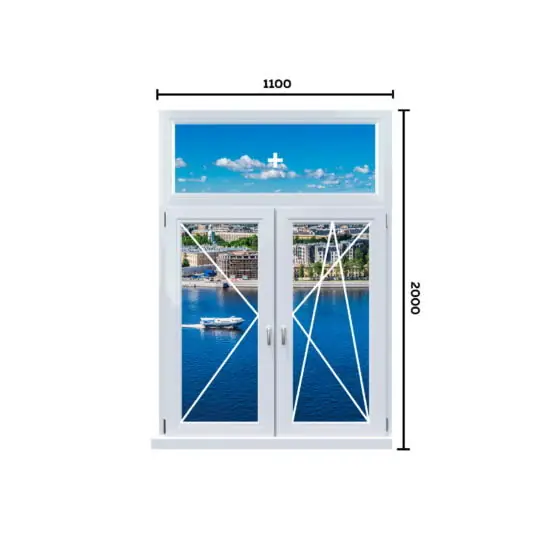 схема окон 1100мм вариант 2