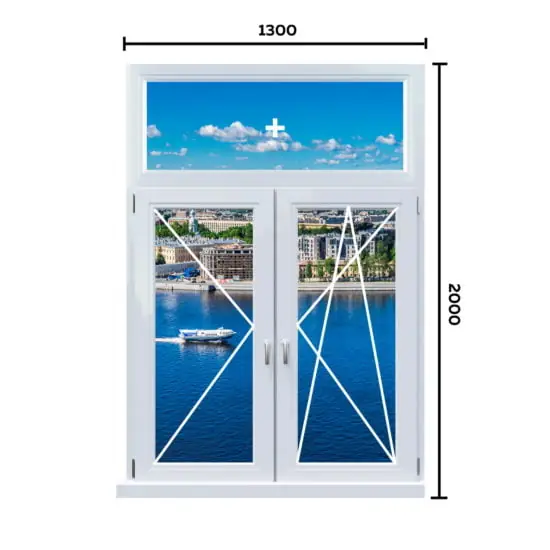 схема окон 1300мм вариант 2