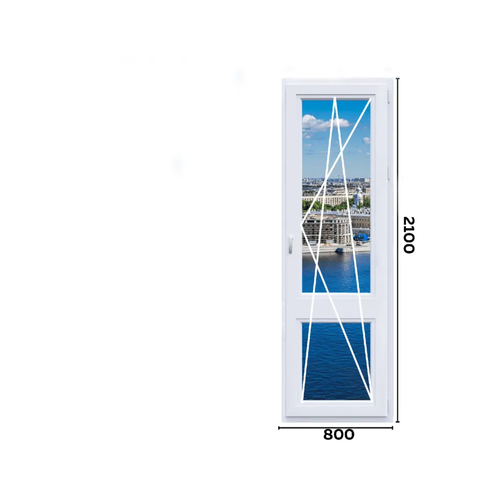 Балконная Дверь 800 мм