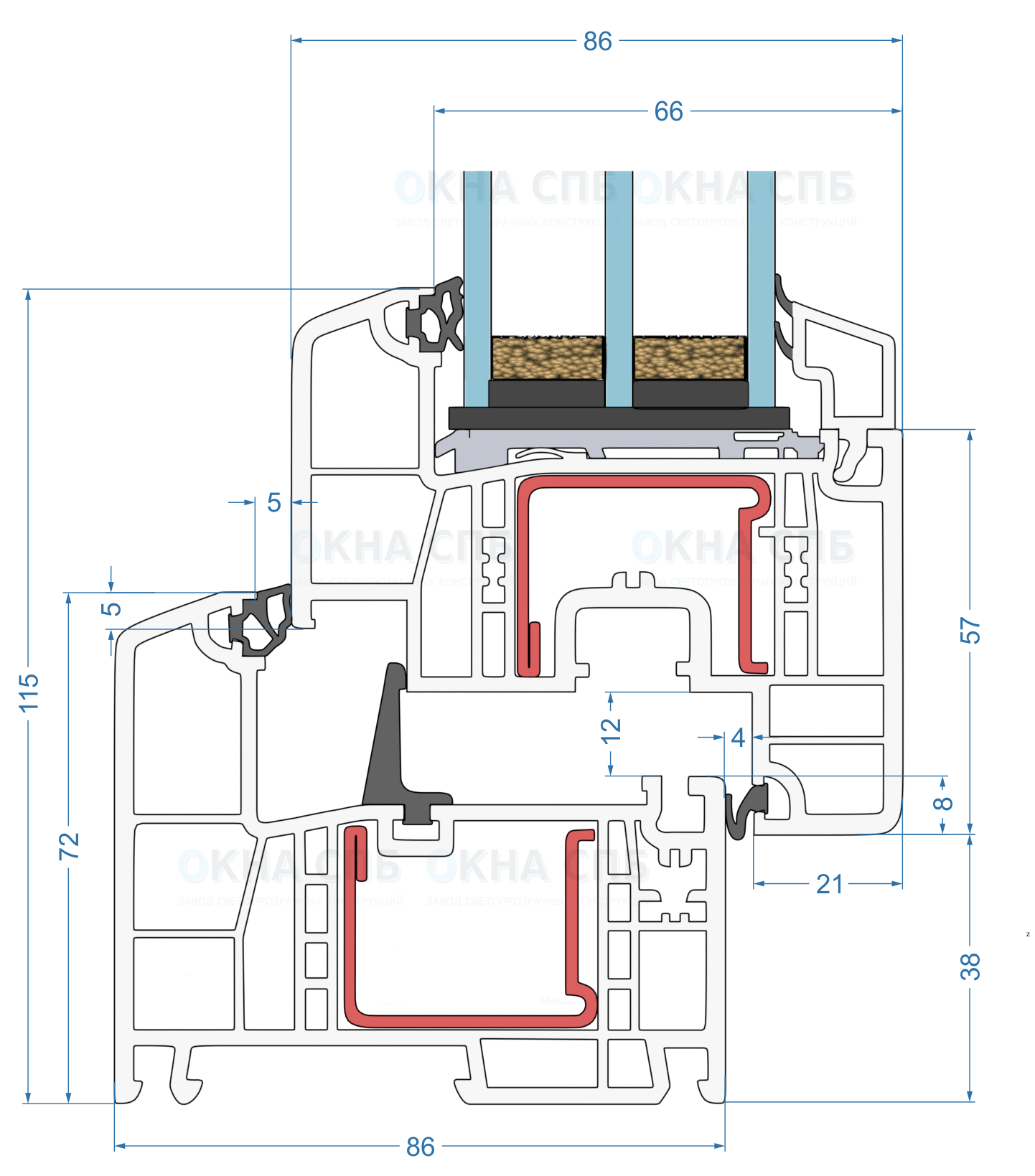 чертеж Rehau GENEO