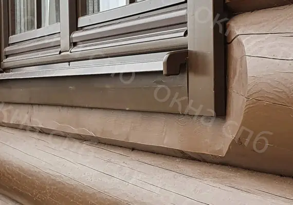 Остекление частного дома в деревне Верхние Осельки