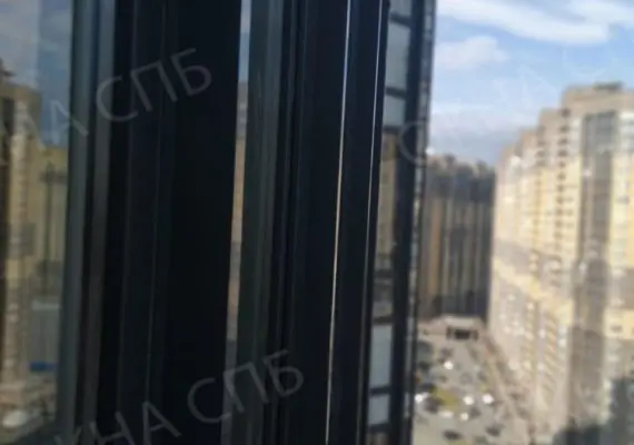 Теплое остекление лоджии Парнас ул. Федора Абрамова 16