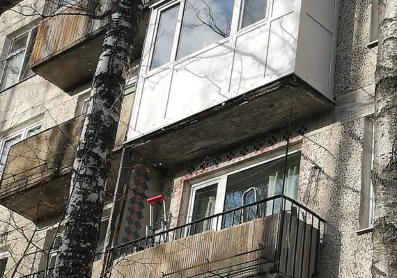 остекление балкона на проспекте славы 4