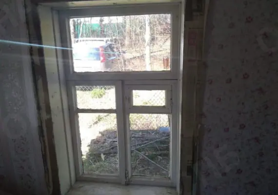 Установка пластиковых окон в частном доме в СНТ Куйбышевец
