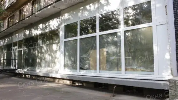 Остекление магазина