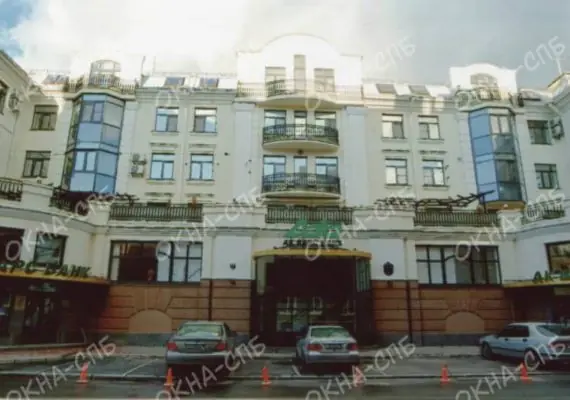Остекление бизнес центра на Поварском переулке