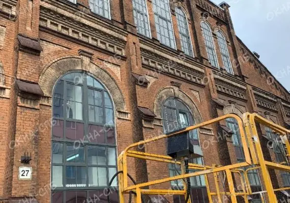 Замена остекления в промышленном здании