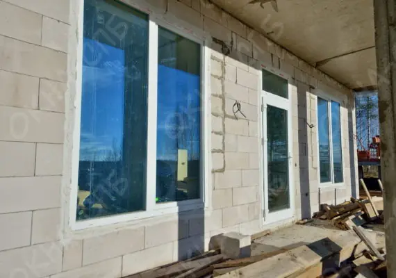 Остекление частного дома КП Александрийский парк