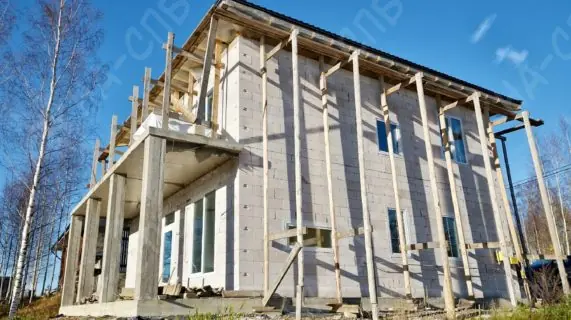 Остекление частного дома КП Александрийский парк
