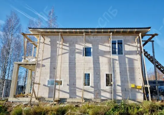 Остекление частного дома КП Александрийский парк