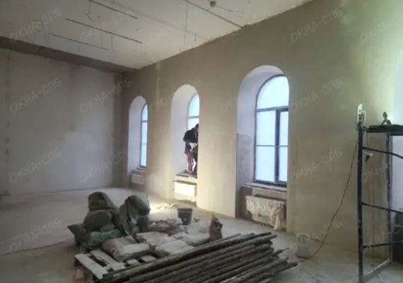 Остекление филиала института имени И.М. Губкина