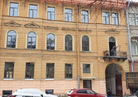 Остекление филиала института имени И.М. Губкина