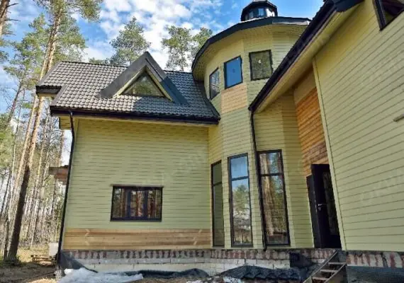 Остекление частного дома в КП Солнечное