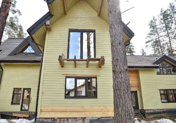 Остекление частного дома в КП Солнечное
