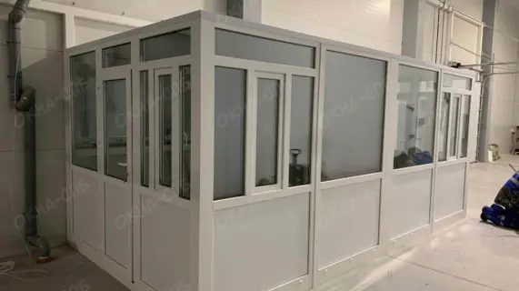 Перегородки на овощебазе