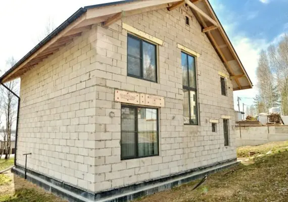 Остекление частного дома в КП Александрийский парк
