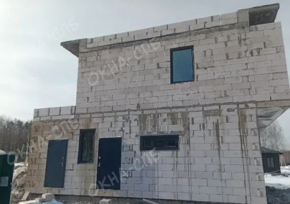 Остекление частного дома в Синицино