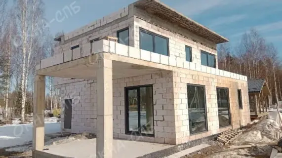 Остекление частного дома в Синицино